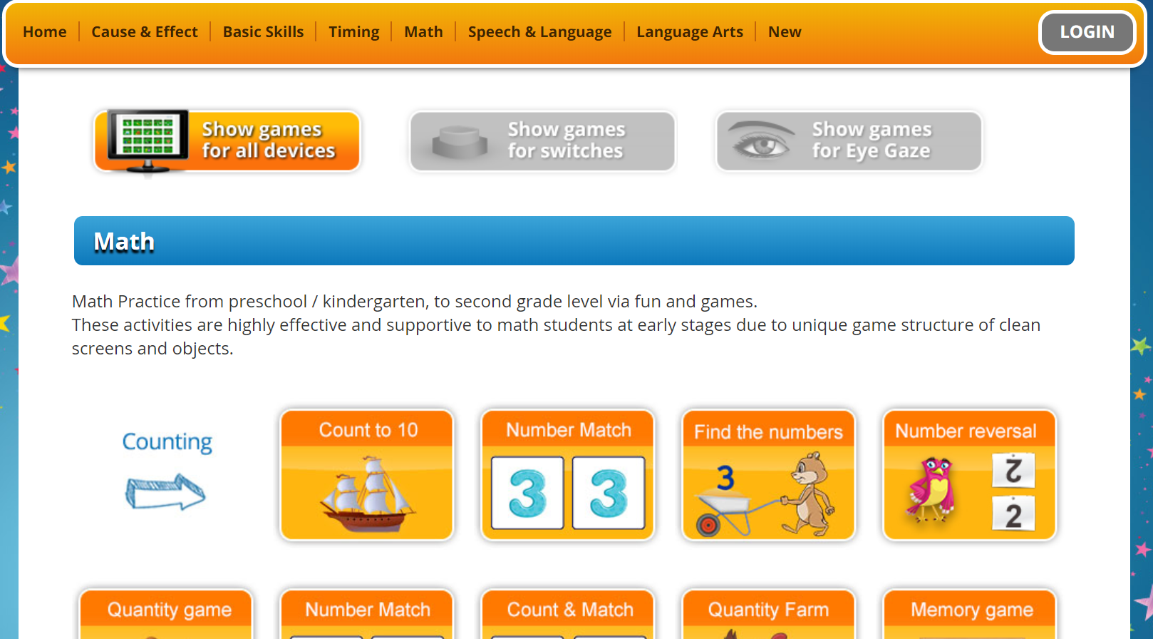 screenshot of ginger tiger website